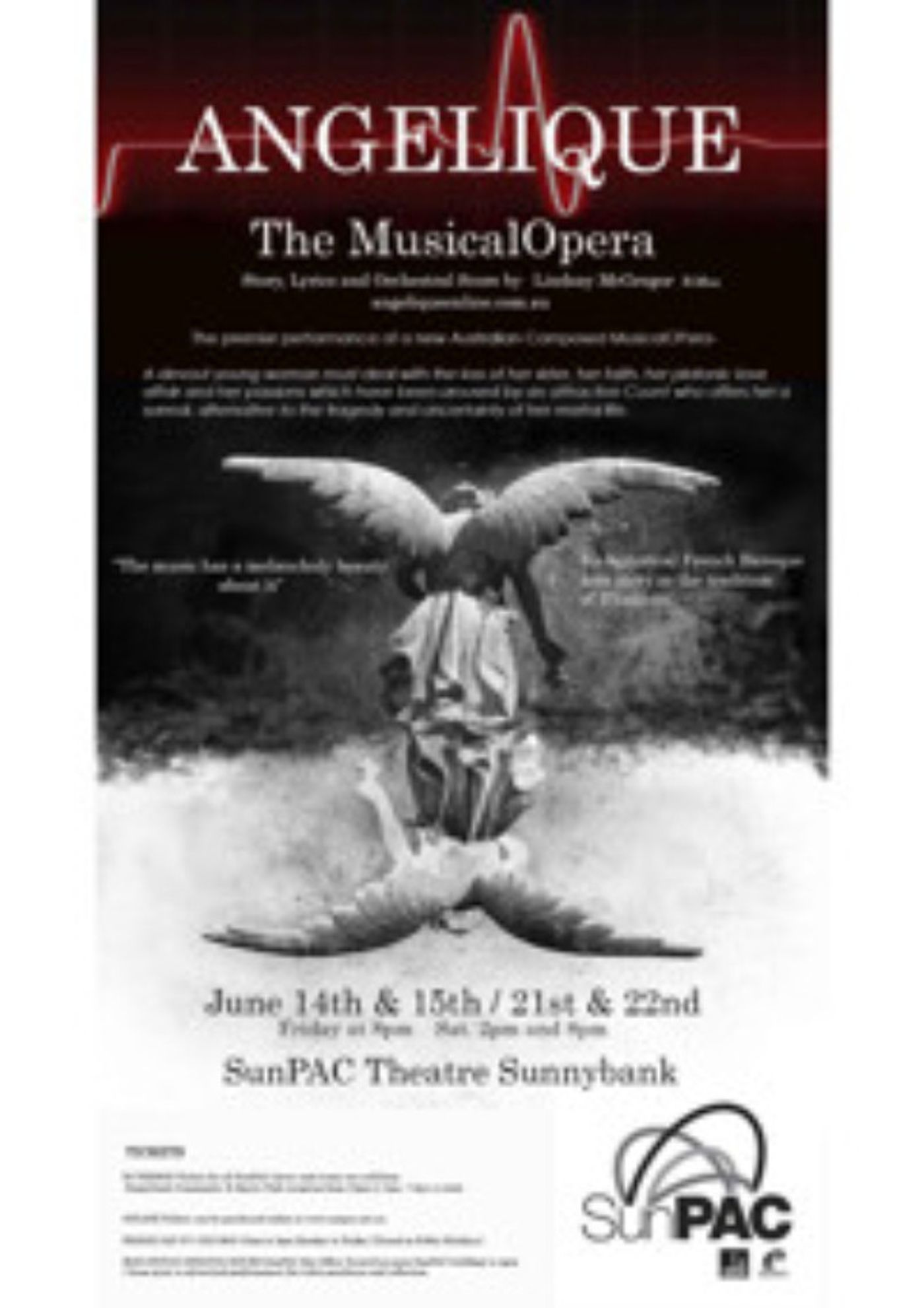 SunPAC Brings ANGELIQUE to Brisbane This June!  Image