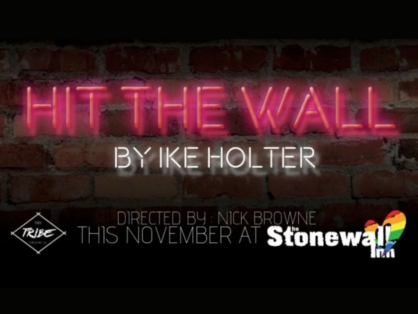 The Tribe Theatre Company Presents Ike Holter's HIT THE WALL  Image