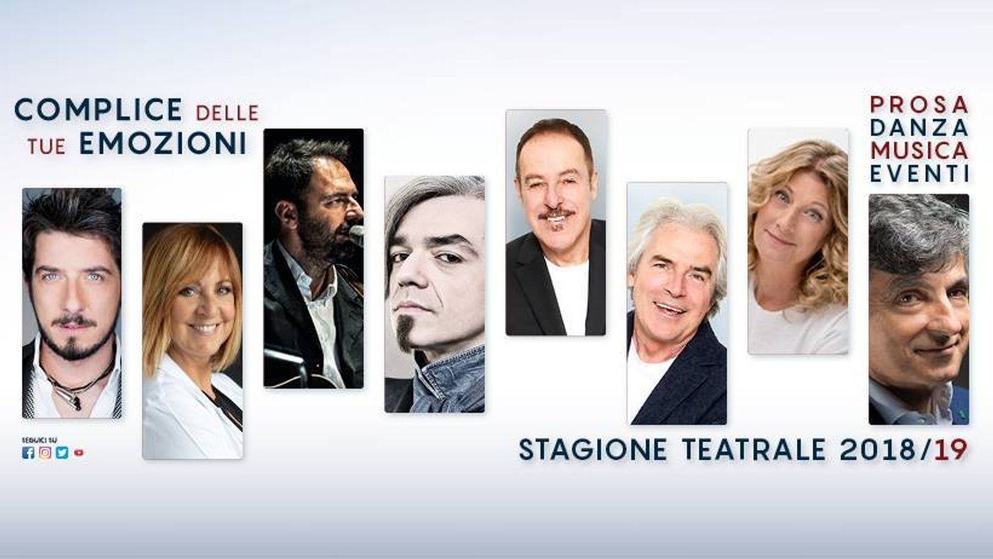 Il Teatro Celebrazioni presenta i titoli della stagione 2018/2019 Il Teatro Celebrazioni presenta i titoli della stagione 2018/2019 Image