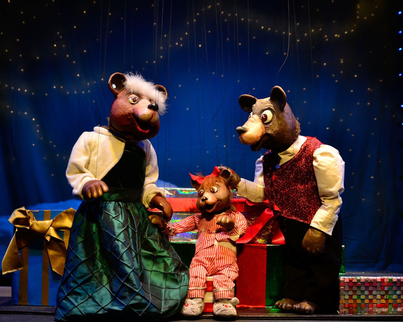 THE THREE BEARS HOLIDAY BASH to Return to Swedish Cottage in Central Park  Image