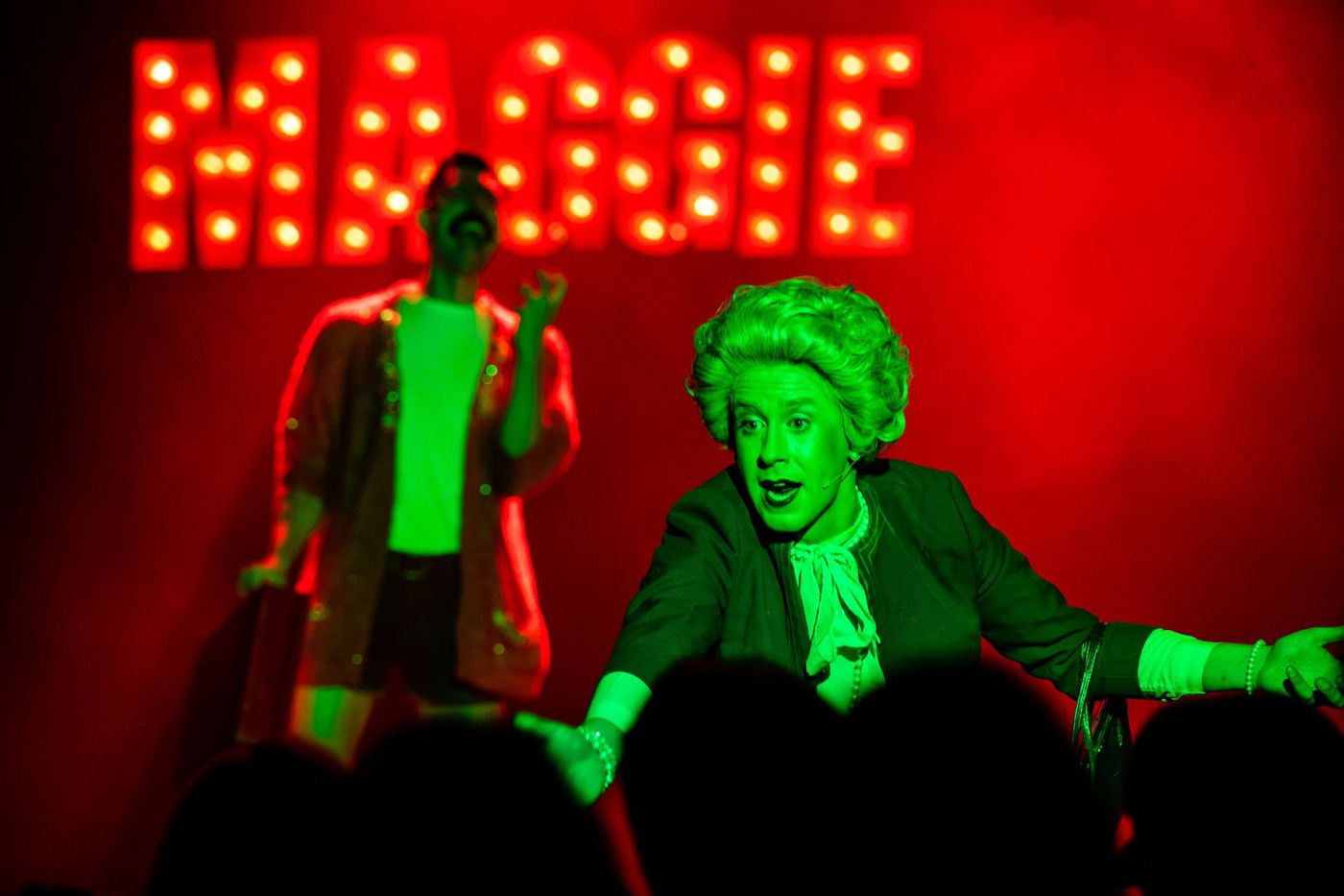 Review: MARGARET THATCHER: QUEEN OF SOHO, Wilton's Music Hall  Image