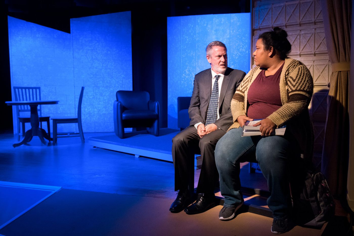 Review: WHITE GUY ON THE BUS at Dezart Performs: There's No Safety in Numbers Review: WHITE GUY ON THE BUS at Dezart Performs: There's No Safety in Numbers Image
