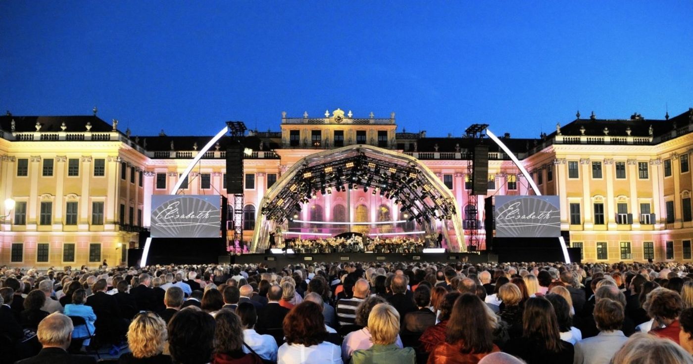 ELISABETH to Return to Vienna at Schloss Schönbrunn Ehrenhof July 2019  Image