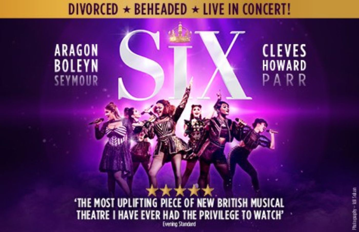 Review: SIX THE MUSICAL, Arts Theatre,  Image