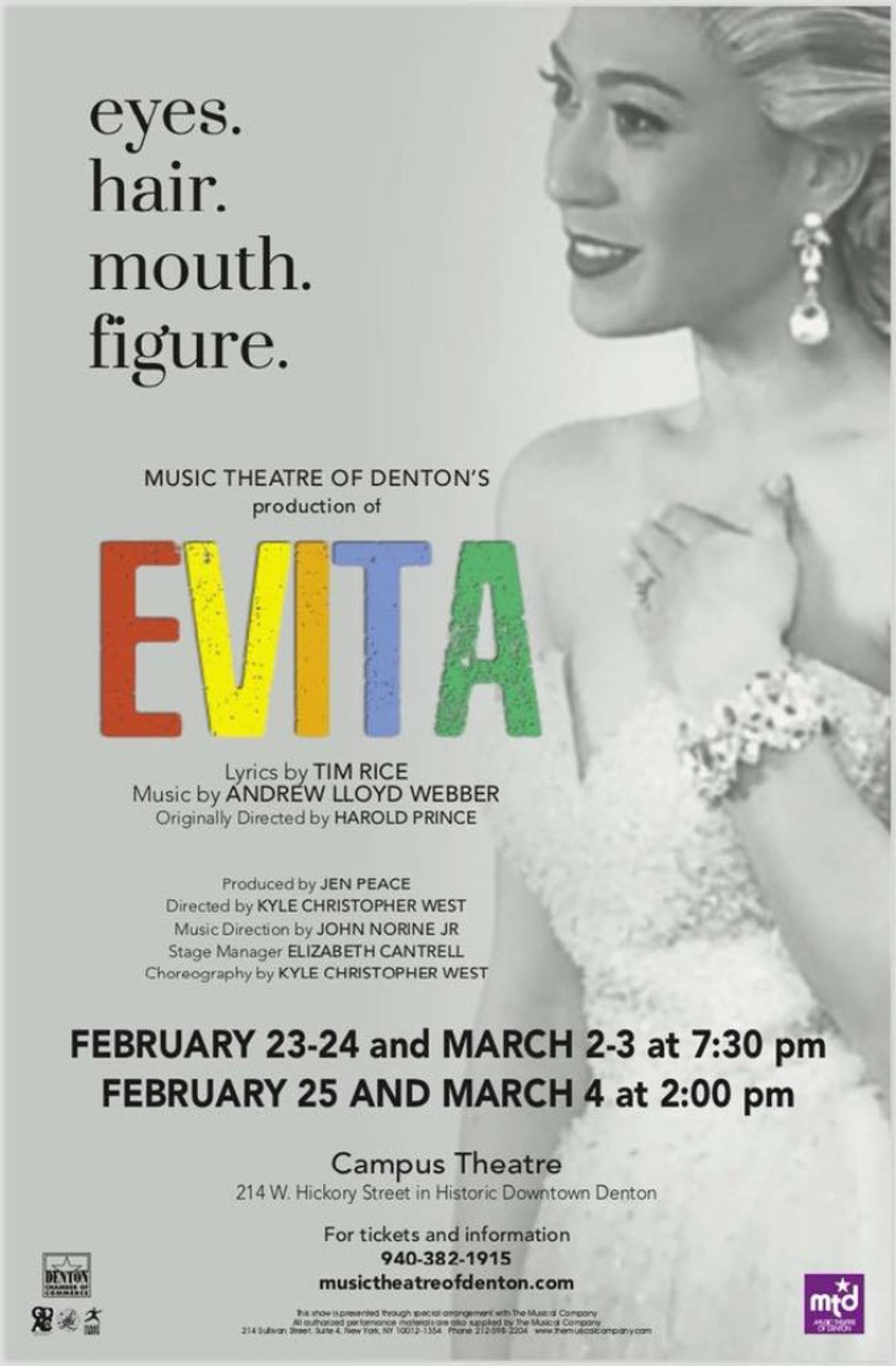 Review: EVITA at MUSIC THEATRE OF DENTON  Image