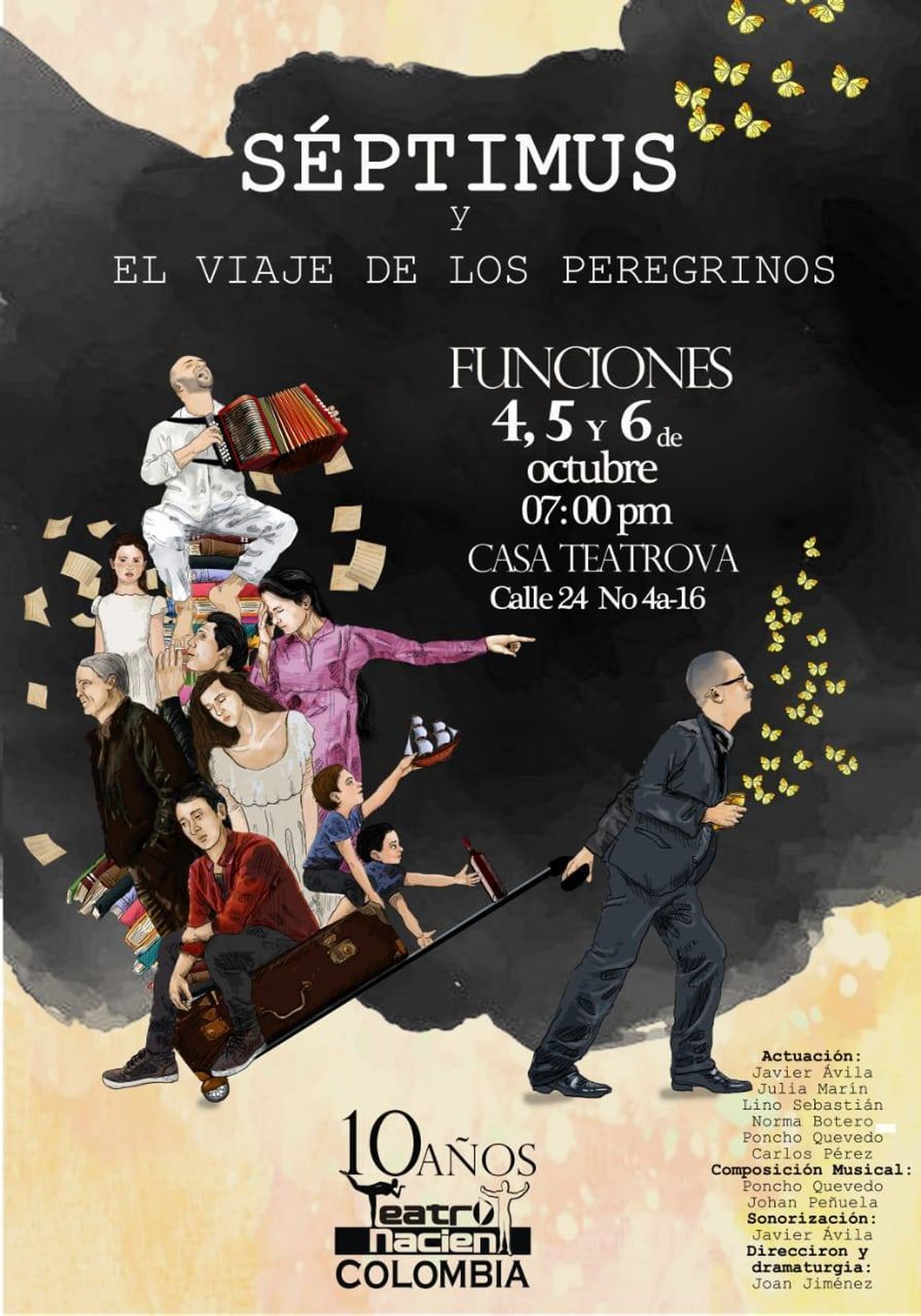Interview: Javier Ávila of SEPTIMUS Y EL VIAJE DE LOS PEREGRINOS at Casa Teatrova  Image