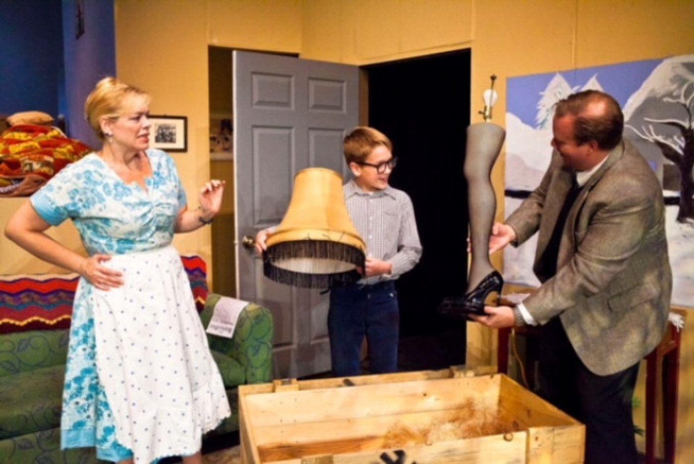 Review: A CHRISTMAS STORY at Boise Little Theater  Image