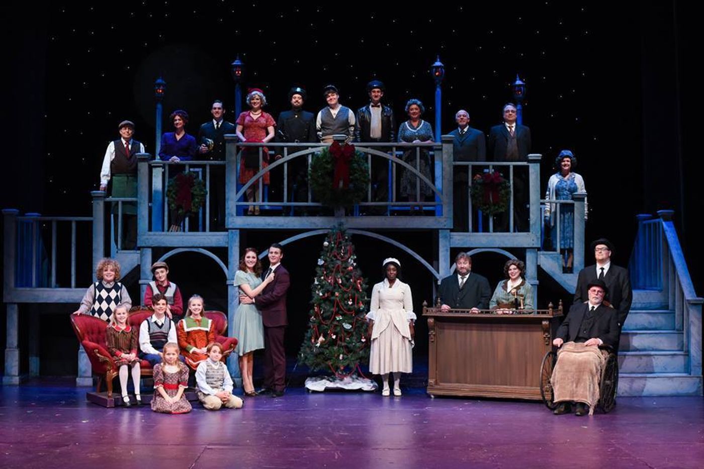 Review: IT'S A WONDERFUL LIFE brought 2018 to a great close at Greenville Little Theatre Review: IT'S A WONDERFUL LIFE brought 2018 to a great close at Greenville Little Theatre Image