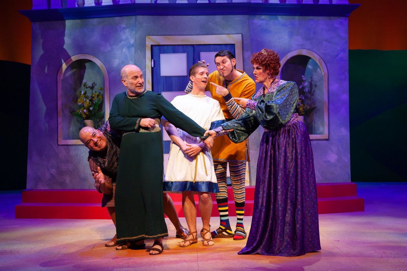 Review: A FUNNY THING HAPPENED ON THE WAY TO THE FORUM at TheaterWorks - Sondheim Strikes Again in Peoria!  Image