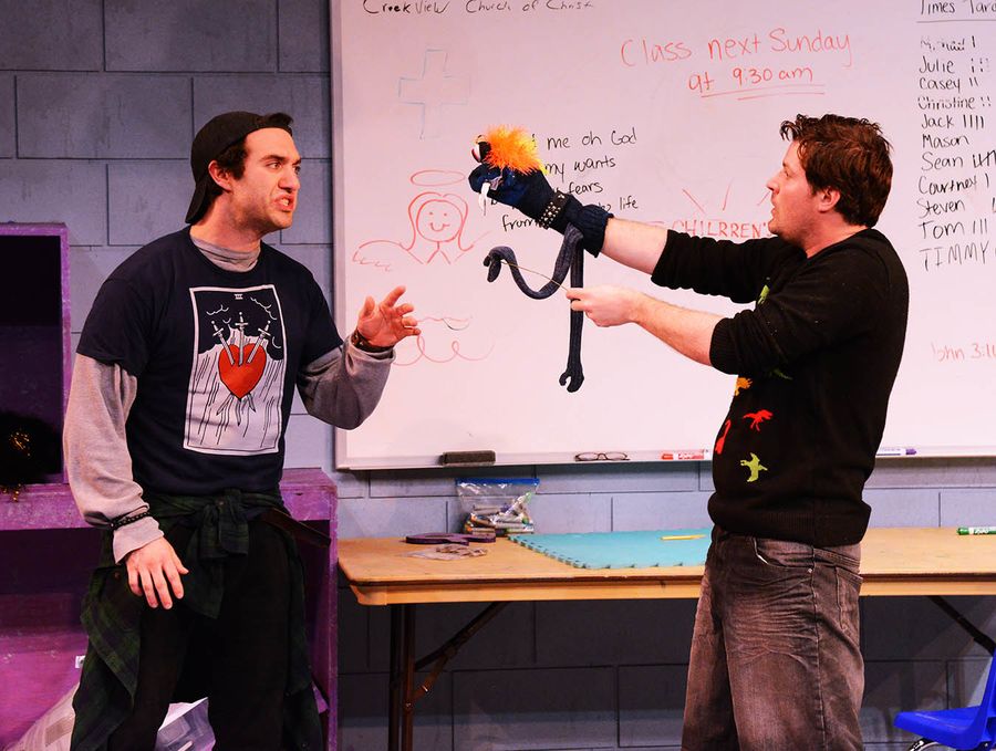 Interview: Ira David Wood IV Walks The Edge As Director, Performer And Puppeteer in Theatre In The Park's  HAND TO GOD Image