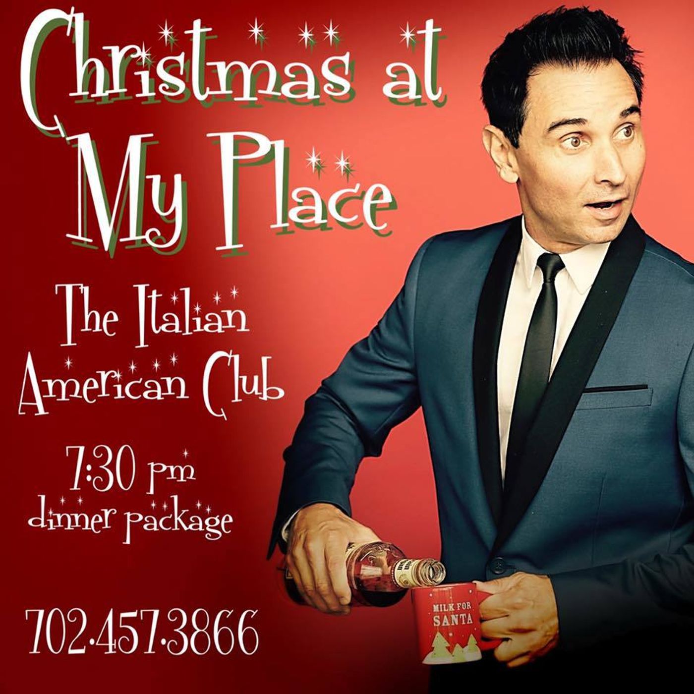 Feature: CHRISTMAS AT MY PLACE at The Italian American Club Feature: CHRISTMAS AT MY PLACE at The Italian American Club Image