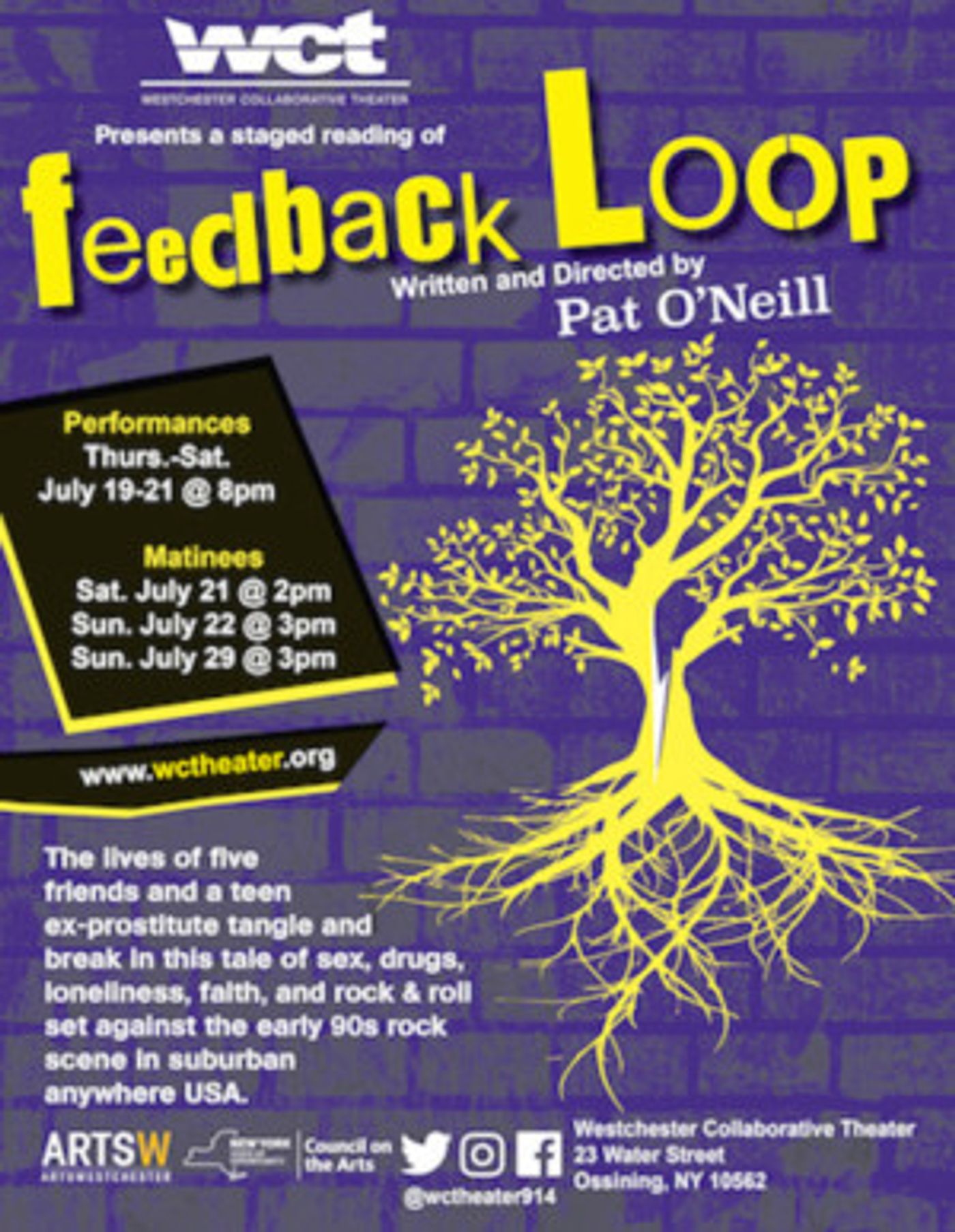 WCT Staged Reading Of FEEDBACK LOOP Captures The Grit And Heart Of 90's Music Scene  Image