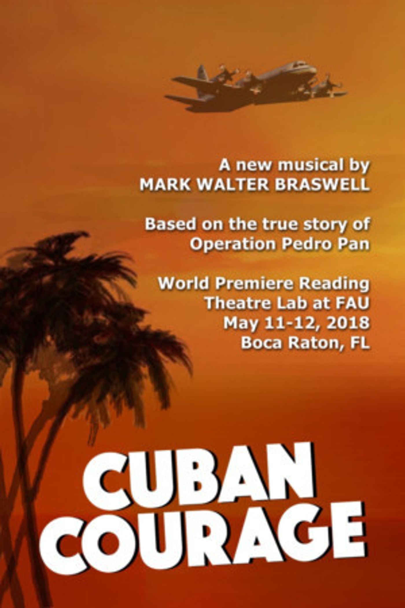 FAU Theatre Lab Presents Braswell's Musical CUBAN COURAGE  Image