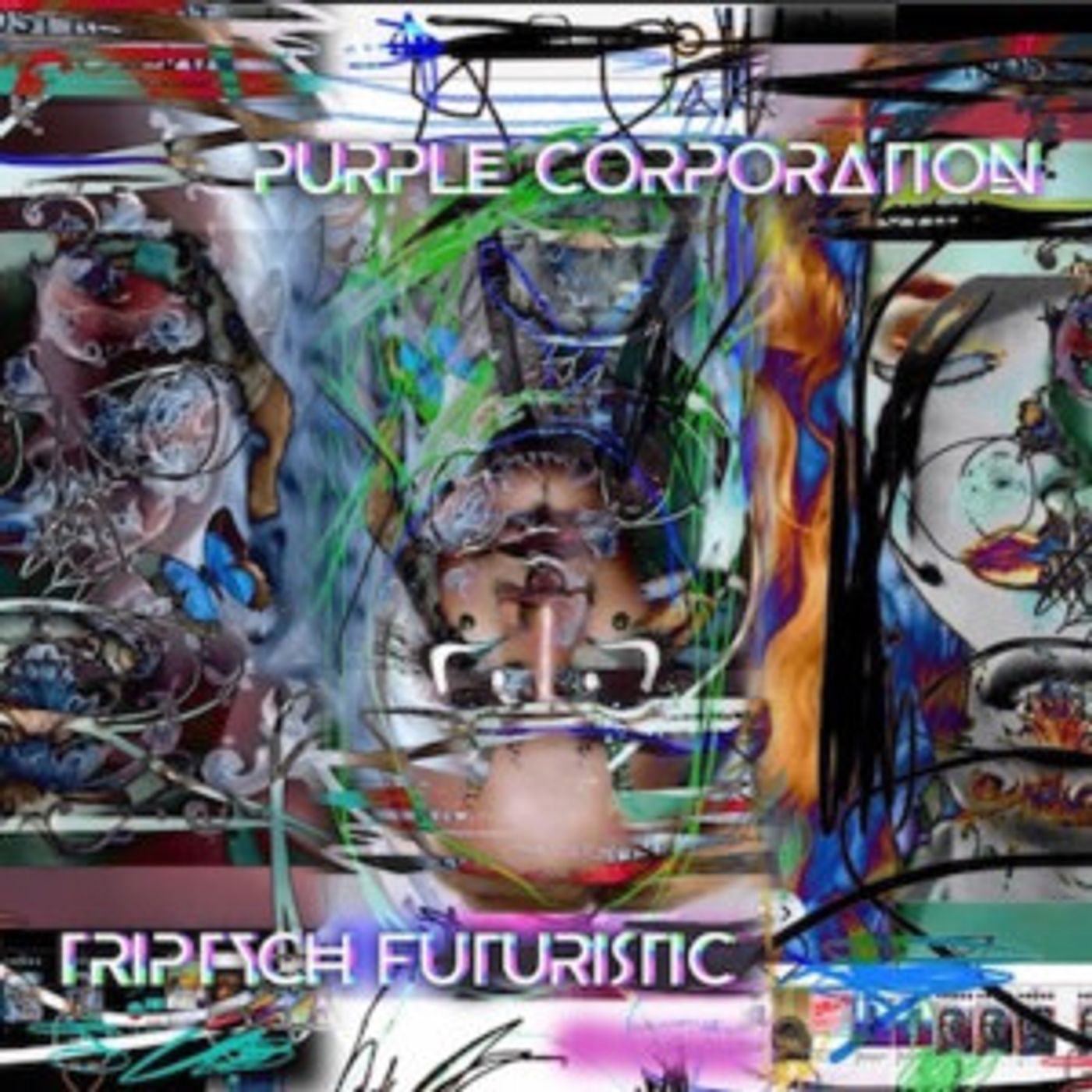 Purple Corporation Drop Formidable Single 'Triptych Futuristic'  Image