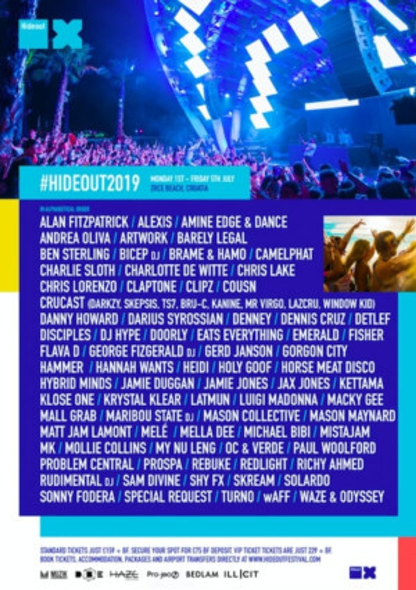 2019 Hideout Festival Announces Second Wave of Artists  Image
