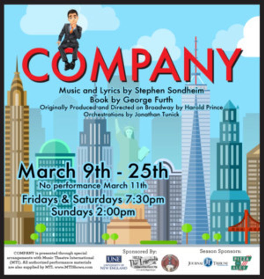 City Theater Presents COMPANY, The Award Winning Musical By Stephen Sondheim Image