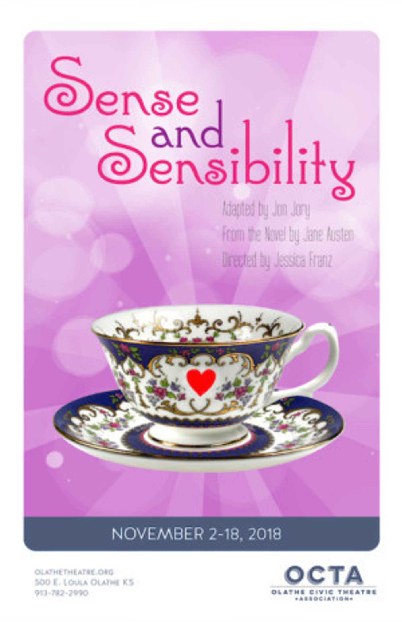 OCTA Opens Classic SENSE AND SENSIBILITY With Contemporary Twist  Image