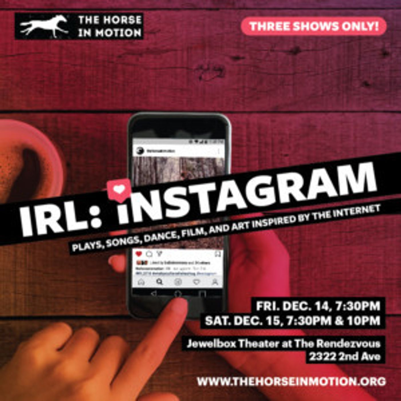 The Horse in Motion Presents IRL: INSTAGRAM  Image