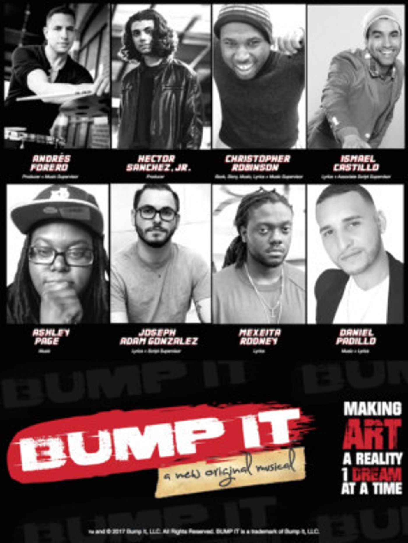 Songwriters Announced For New Original Hip-Hop Musical BUMP IT!  Image
