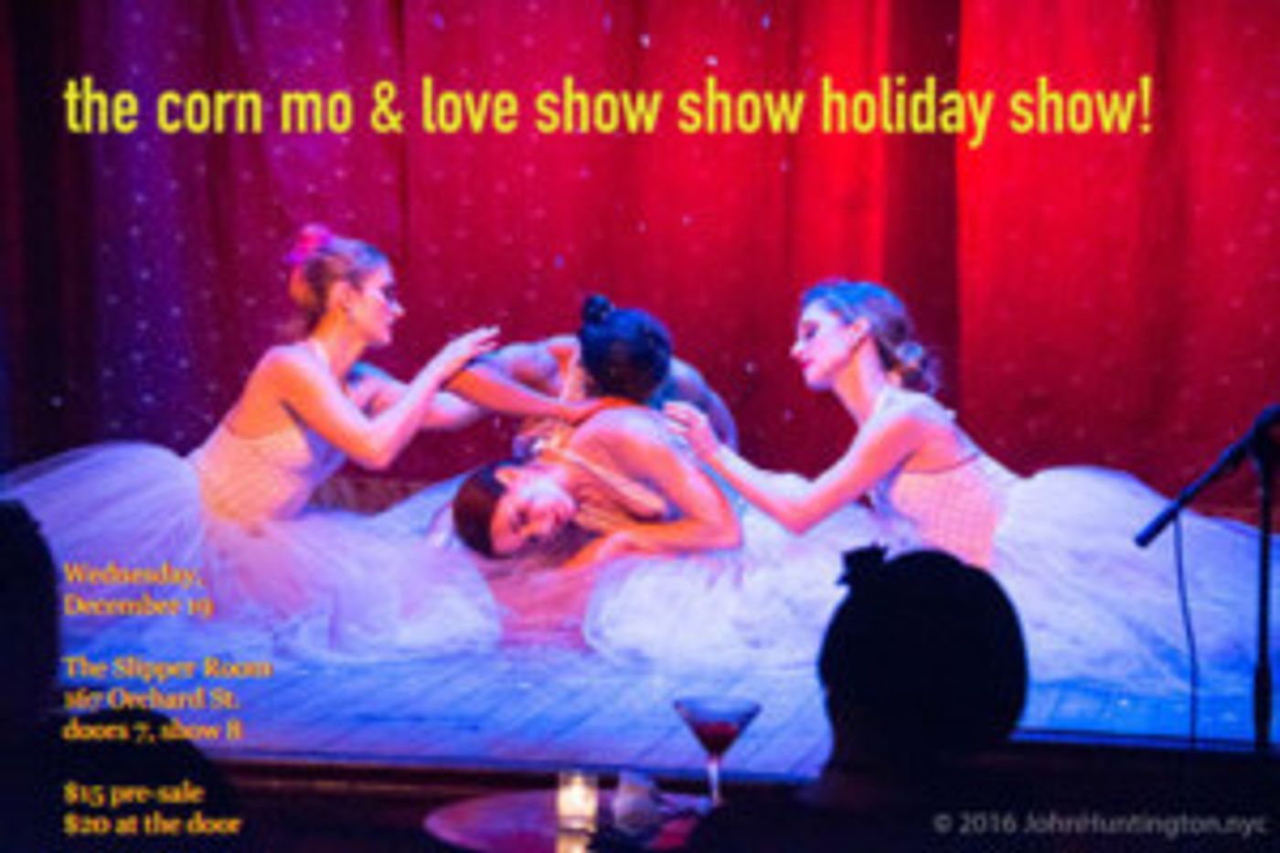THE CORN MO AND LOVE SHOW SHOW HOLIDAY SHOW Comes to NYC This Month  Image