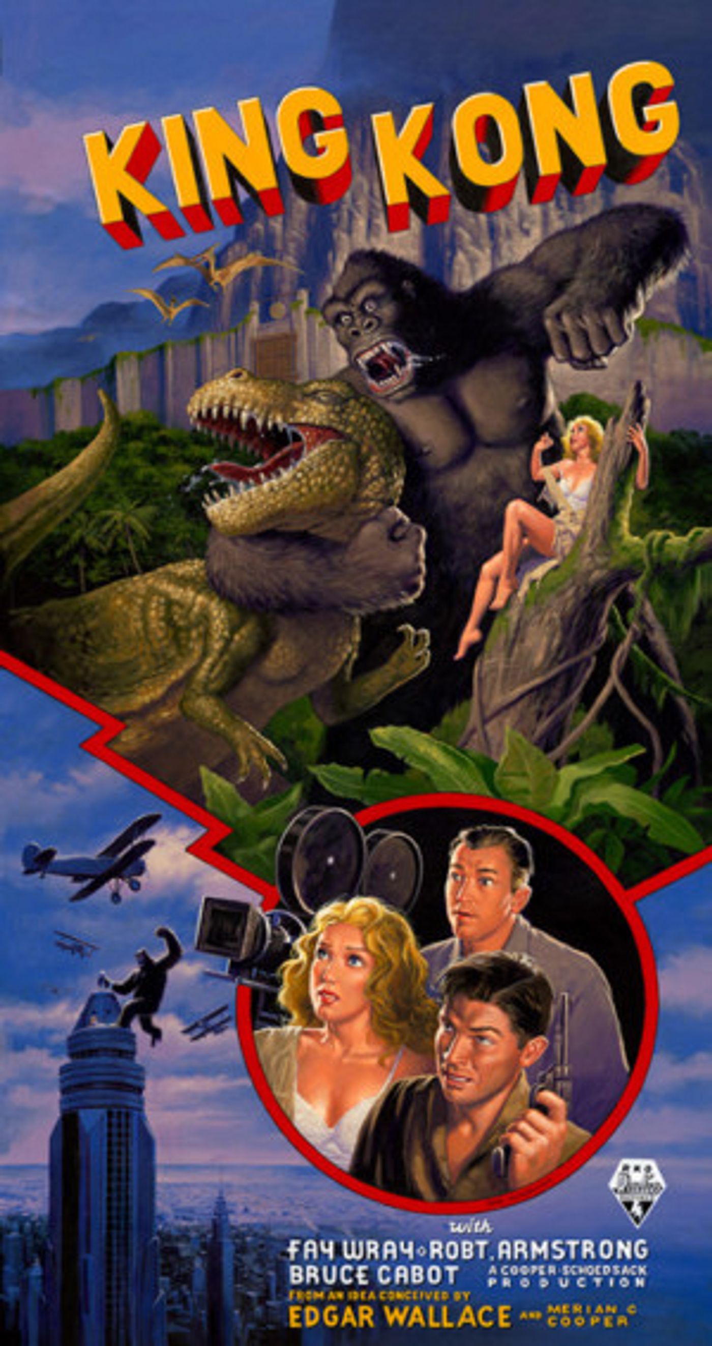 Greg Hildebrandt Reveals Painting Of Kong: The 8th Wonder Of The World At New York Comic Con  Image