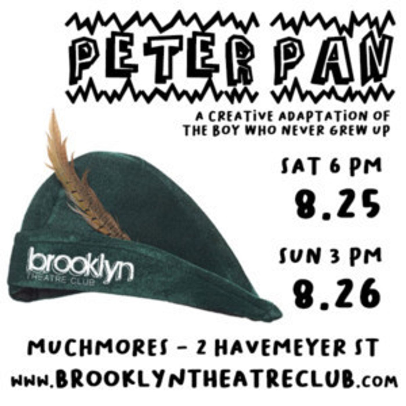 Brooklyn Theatre Club Presents PETER PAN  Image