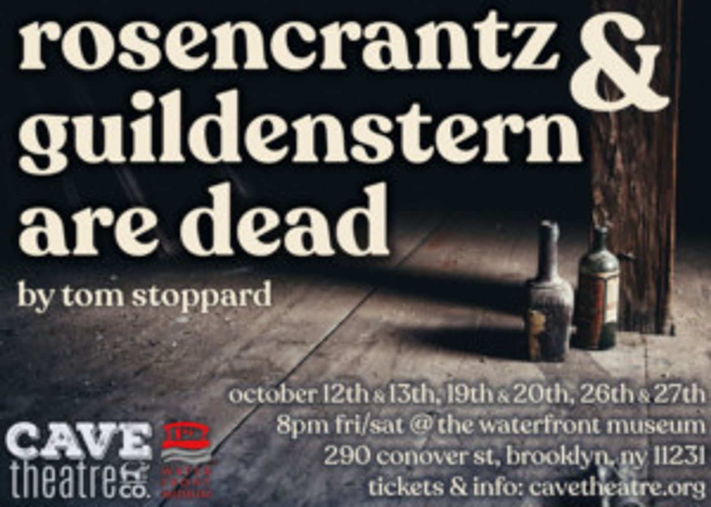 Cave Theatre Co. Presents ROSENCRANTZ & GUILDENSTERN ARE DEAD  Image