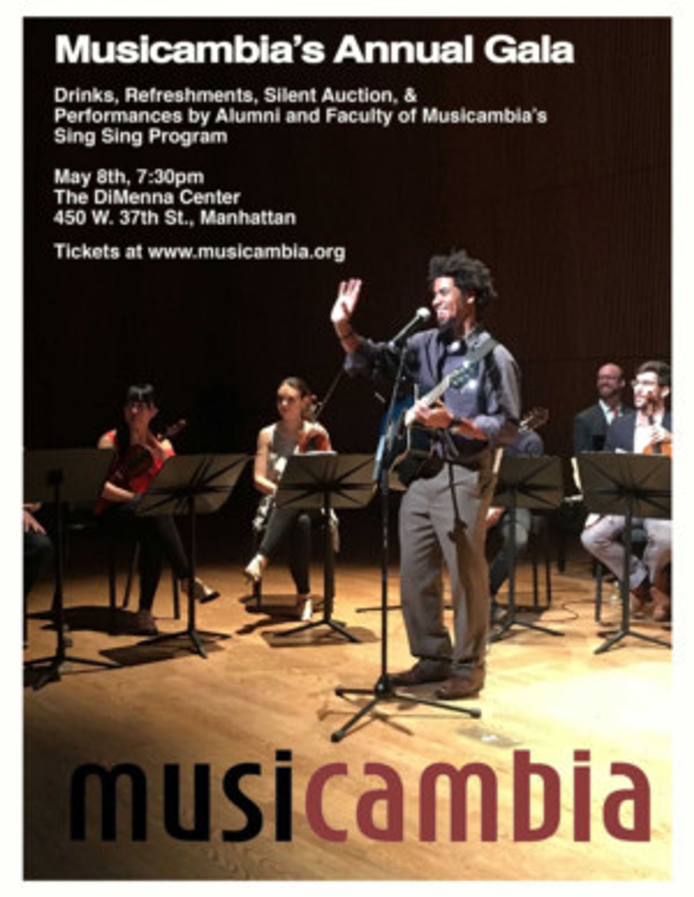 Musicambia's Annual Gala to Be Held May 8th at Dimmena Center for Classical Music  Image