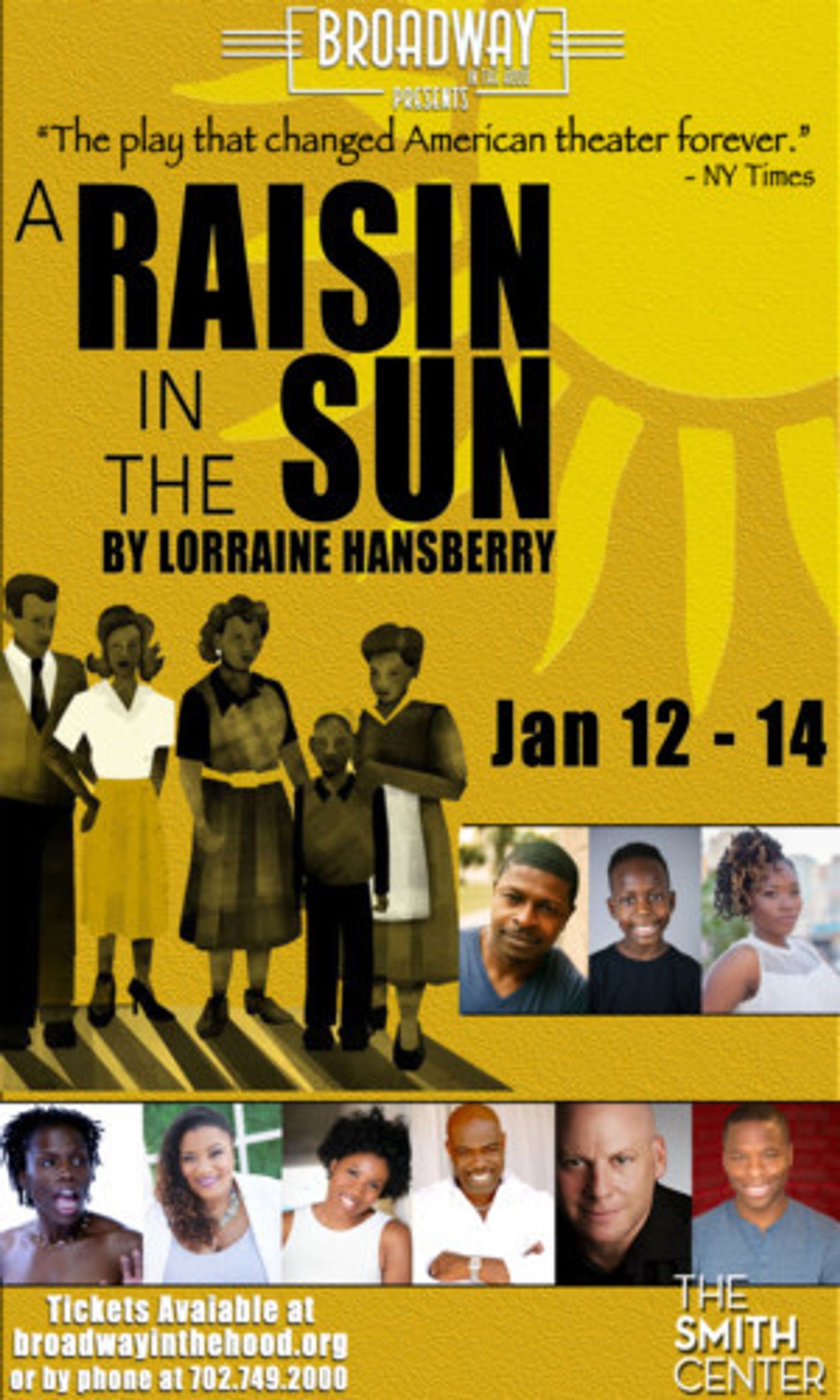 A RAISIN IN THE SUN to make it's Las Vegas Debut January 2018 at The Smith Center  Image