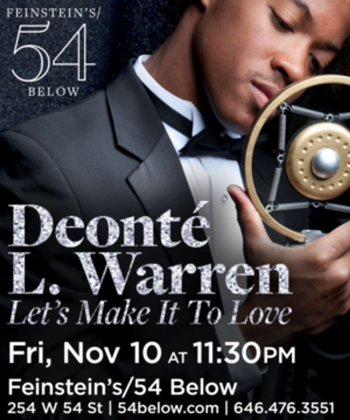 ALADDIN's Deonte L. Warren Debuts Tonight at Feinstein's/54 Below  Image