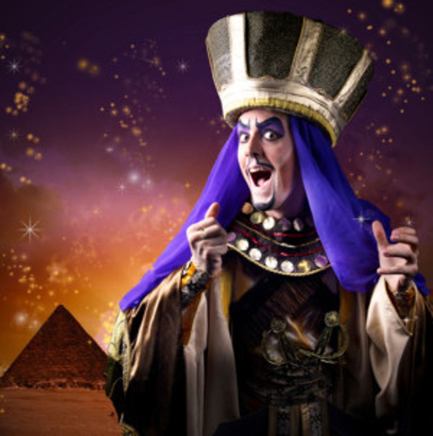 Final Cast, Full Creative Team And New Production Image Revealed For The World Premiere Of KING TUT - A PYRAMID PANTO Image