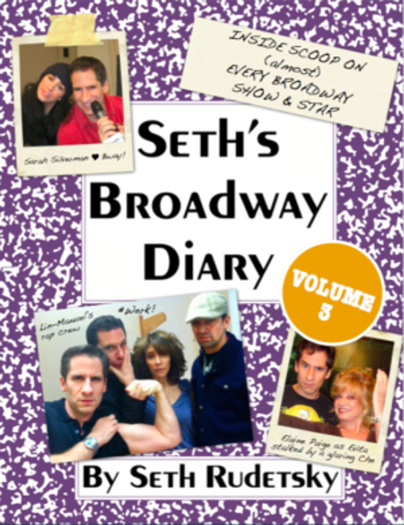 Charles Busch, Ann Harada and More to Celebrate Seth Rudetsky's BROADWAY DIARY, VOL. 3 at Barnes & Noble  Image