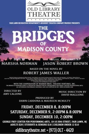 Old Library Theatre to Present THE BRIDGES OF MADISON COUNTY  Image
