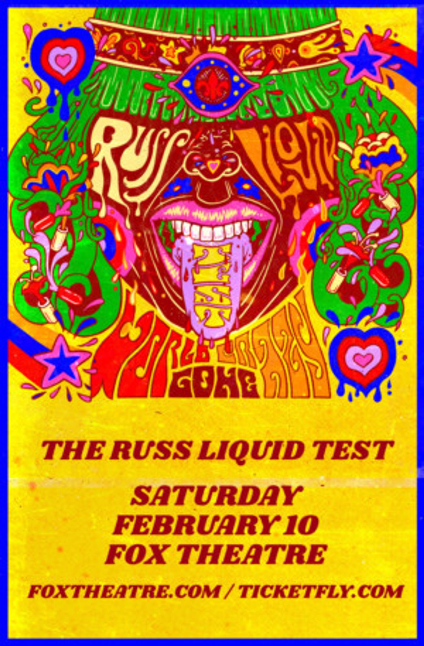 The Russ Liquid Test to Play the Fox This February  Image