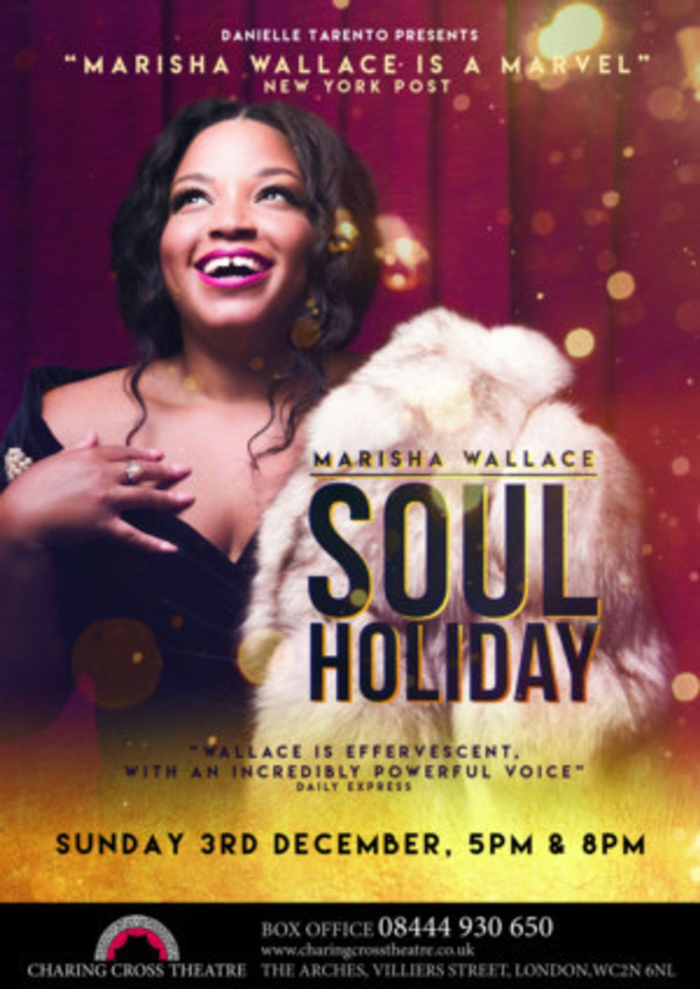 Dreamgirls Star Marisha Wallace Announces Two Intimate London Concerts  Image