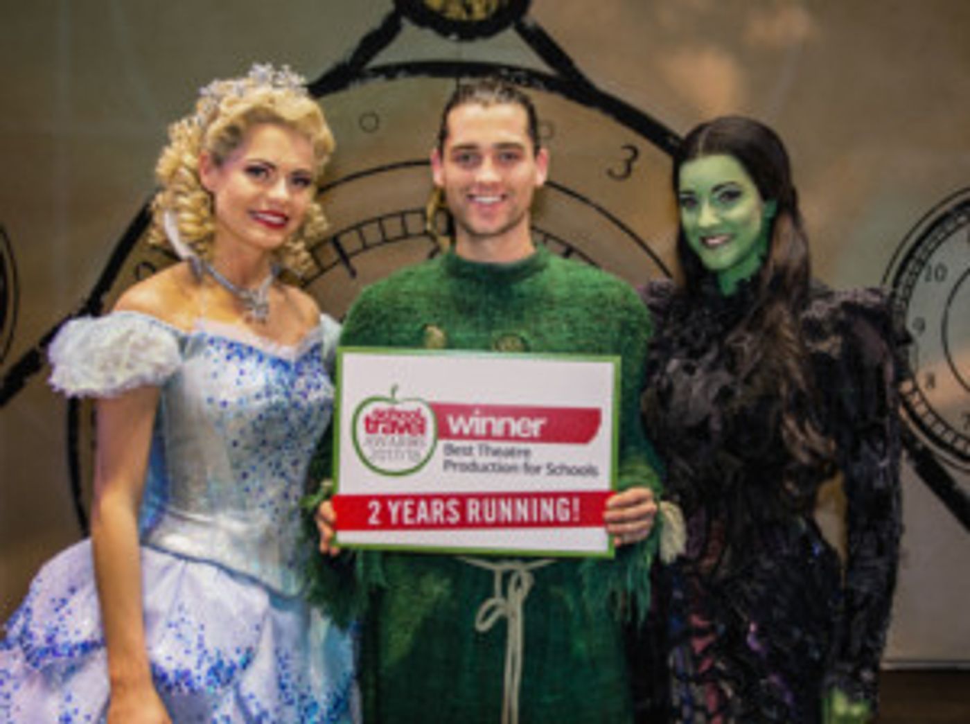 Wicked Named Best Theatre Production For Schools At 2017/18 School Travel Awards  Image