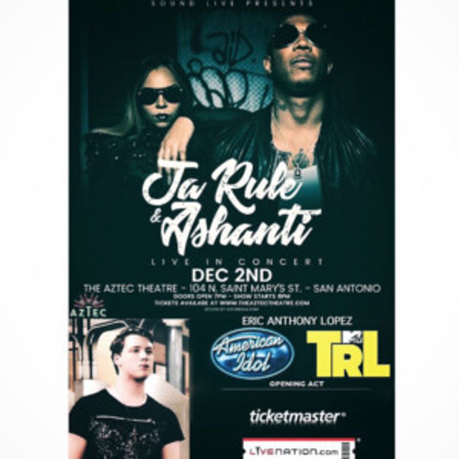 Eric Anthony Lopez to Open for Ashanti & Ja Rule in TX, PA Image