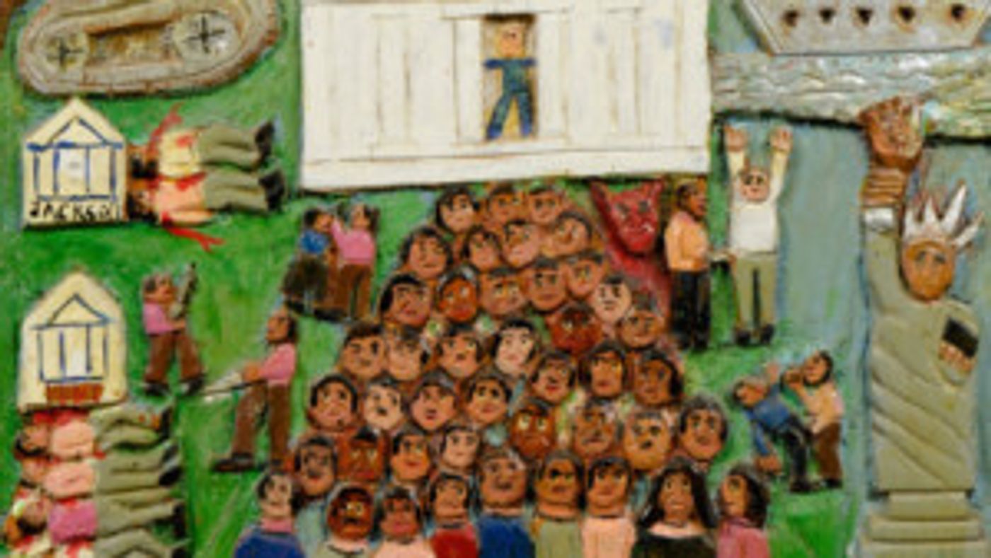 Folk Art Exhibit Features Historic Woodcarvings By Elijah Pierce  Image