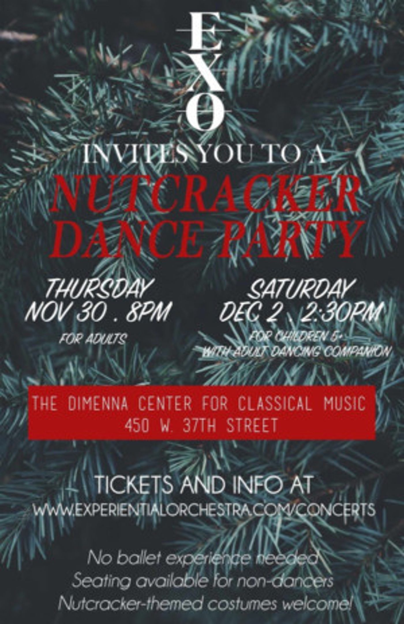 Join the First-Ever NUTCRACKER DANCE PARTY Next Week!  Image