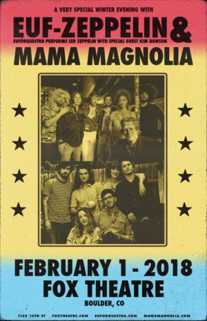 EUFORQUESTRA + MAMA MAGNOLIA Come to Fox Theatre 2/1  Image