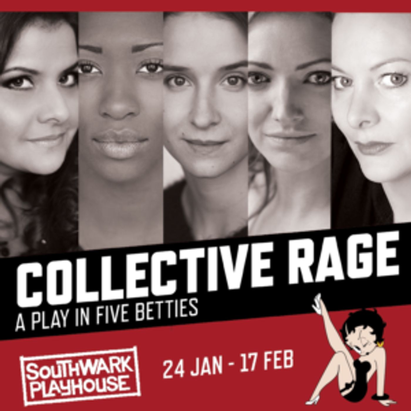Nina Wadia And Sara Stewart Lead The Cast Of The UK Première Of COLLECTIVE RAGE: A PLAY IN FIVE BETTIES  Image