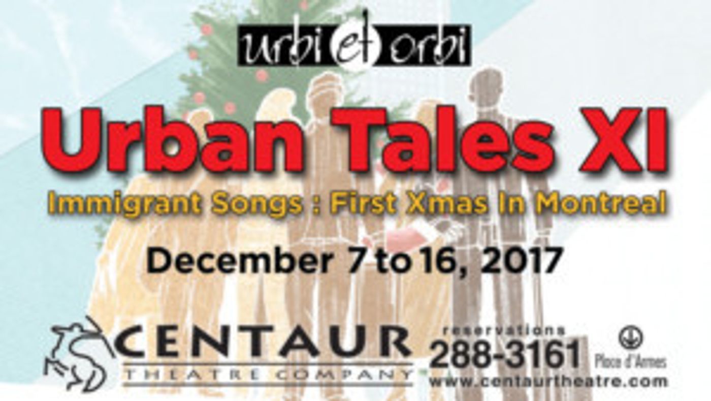 URBAN TALES XI Comes to Montreal  Image