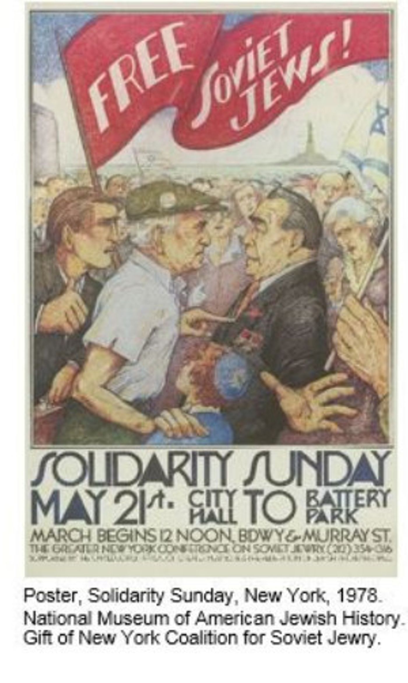 Soviet Jewry Movement Explored In Panel Exhibition, Opens 12/6  Image