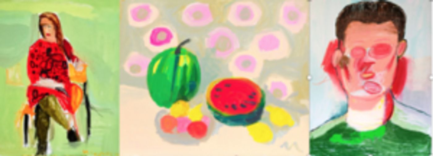 Artist With Down Syndrome, Maryam Alakbarli, Debuts Works At AQUA Art Miami  Image