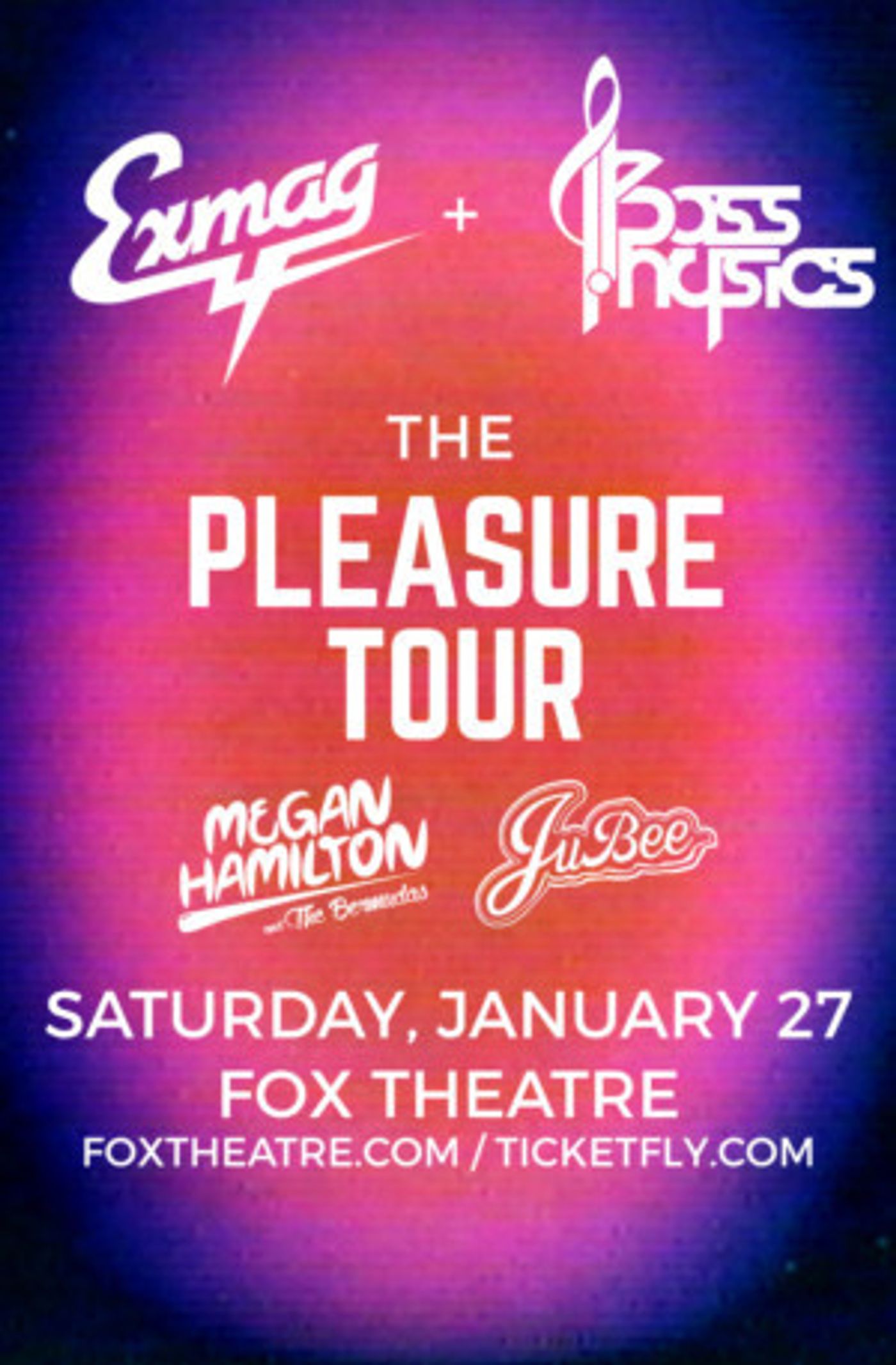BASS PHYSICS + EXMAG Come to Fox Theatre 1/27  Image