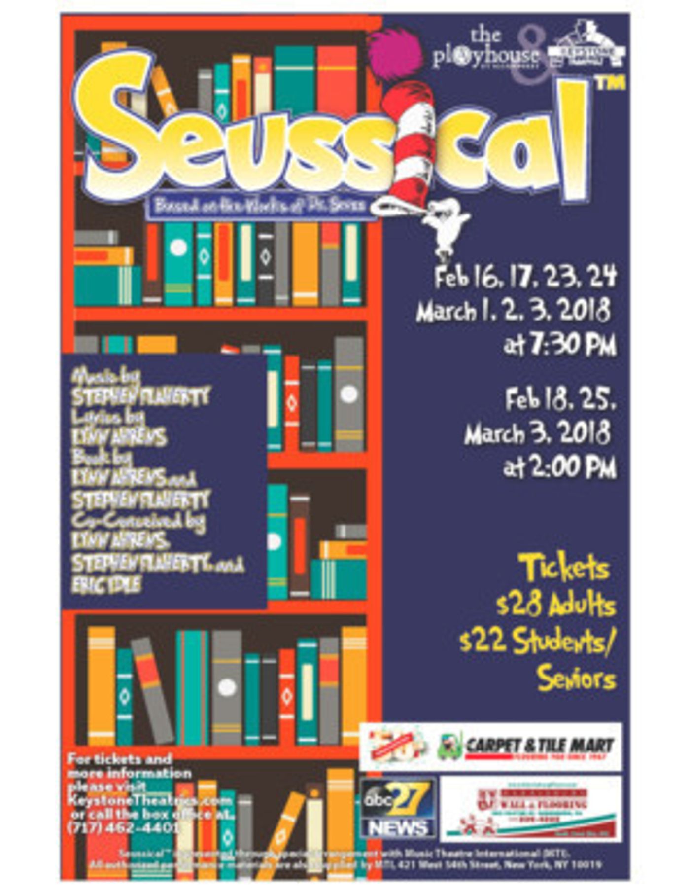 SEUSSICAL Jumps From Page To Stage At The Playhouse At Allenberry!  Image