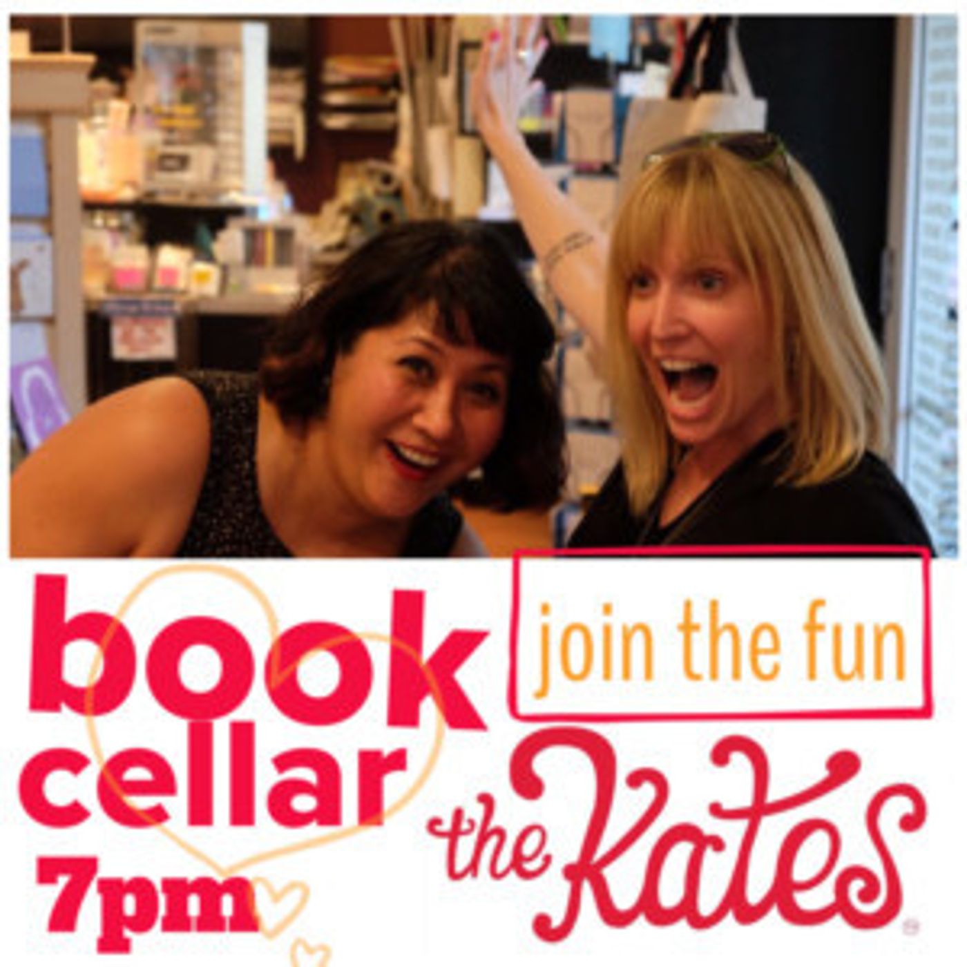 The Kates Come to The Book Cellar 1/12 & 1/27  Image