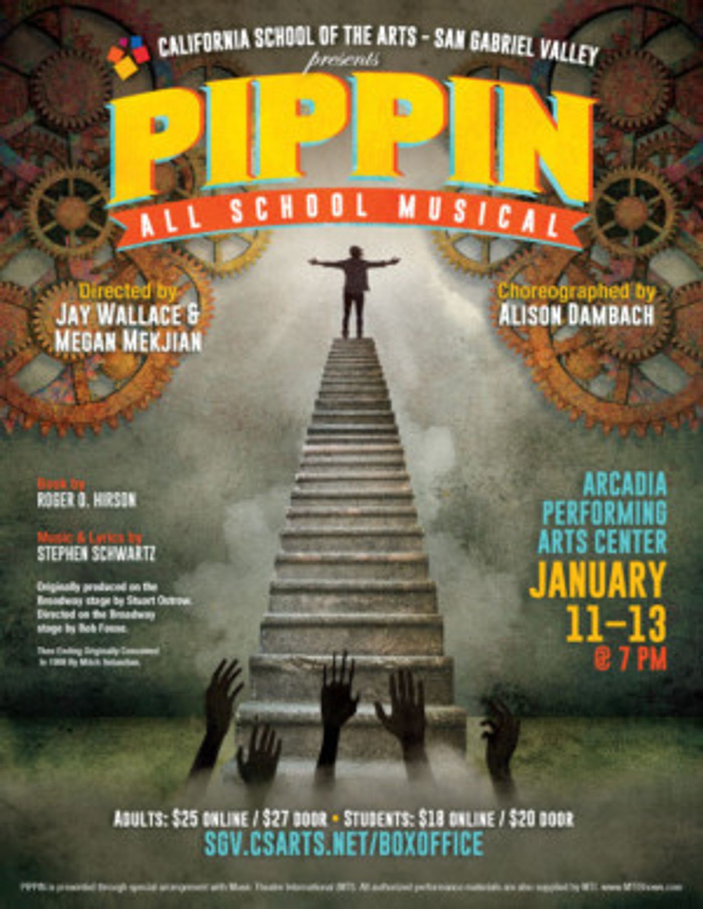 CSArts-SGV presents First All-School Musical, PIPPIN at Arcadia Performing Arts Center  Image