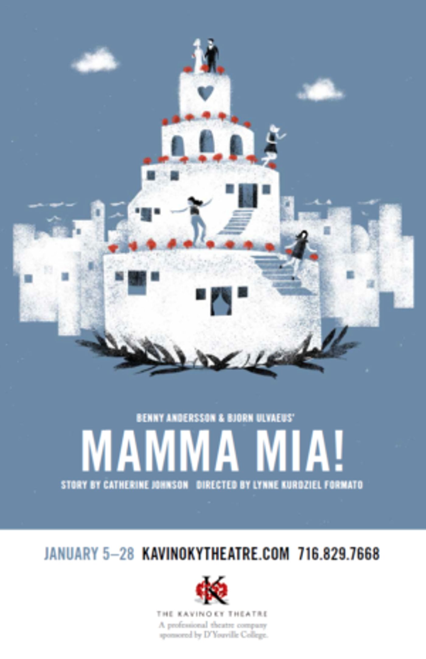 Here We Go Again! MAMMA MIA! to Play The Kavinoky Theatre This Winter  Image