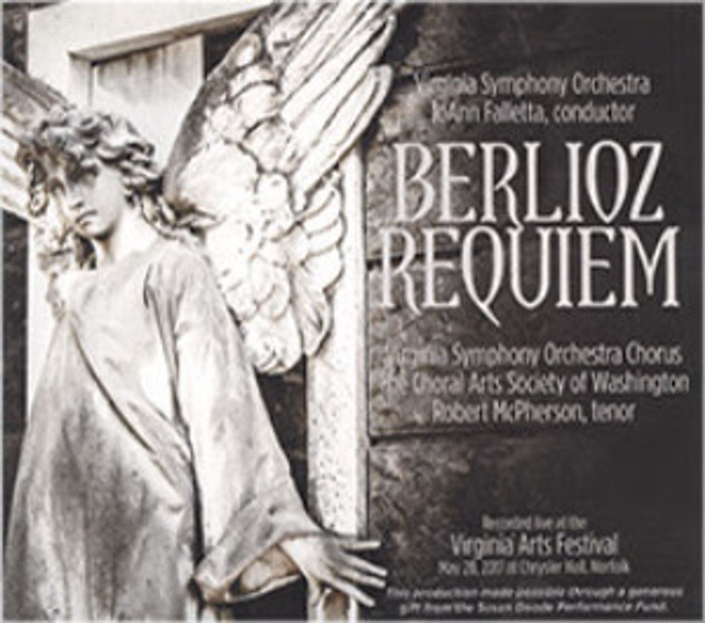 The Virginia Symphony, Led By JoAnn Falletta, Releases REQUIEM By Hector Berlioz  Image